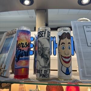 Colorful Graphic Candles Set